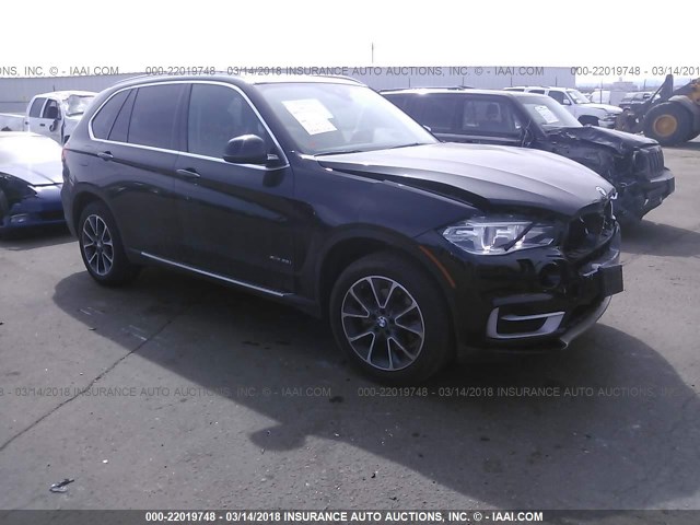 5UXKR0C5XE0H16564 - 2014 BMW X5 XDRIVE35I BLACK photo 1