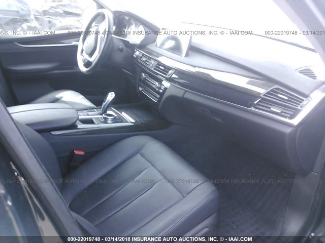 5UXKR0C5XE0H16564 - 2014 BMW X5 XDRIVE35I BLACK photo 5