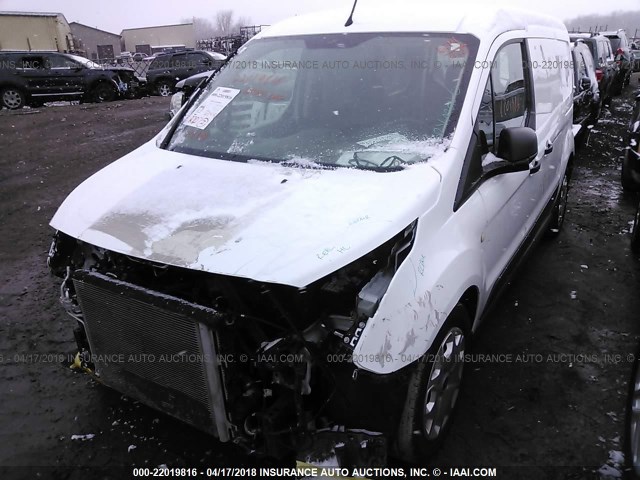 NM0LS7EXXE1157037 - 2014 FORD TRANSIT CONNECT XL WHITE photo 2