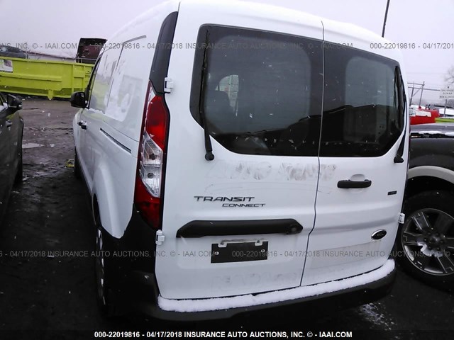 NM0LS7EXXE1157037 - 2014 FORD TRANSIT CONNECT XL WHITE photo 3
