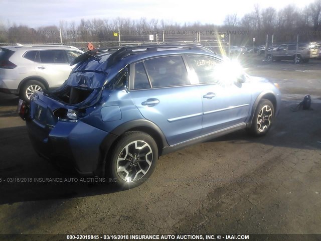 JF2GPABC5H8210471 - 2017 SUBARU CROSSTREK PREMIUM ლურჯი ფოტო 4
