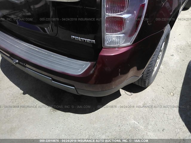 2CNDL13F586313011 - 2008 CHEVROLET EQUINOX LS MAROON photo 6