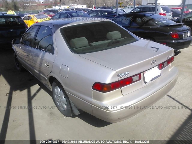 4T1BG22K6XU543267 - 1999 TOYOTA CAMRY CE/LE/XLE 金色 照片 3