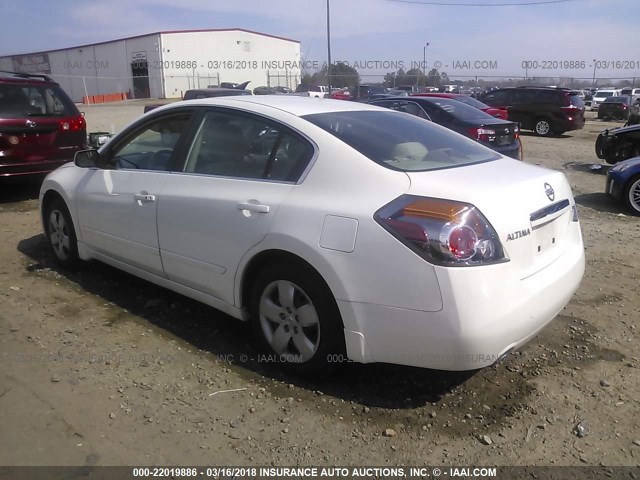 1N4AL21EX8C276378 - 2008 NISSAN ALTIMA 2.5/2.5S WHITE photo 3