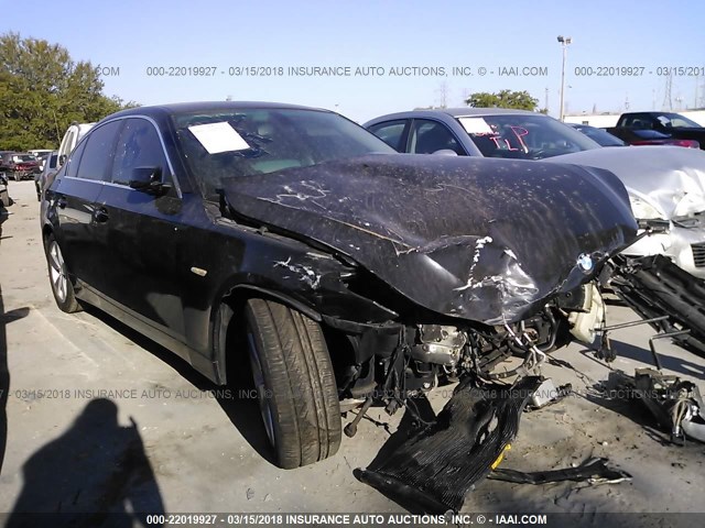 WBANF73587CU23032 - 2007 BMW 530 XI BLACK photo 1