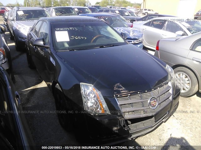 1G6DG577590174255 - 2009 CADILLAC CTS BLACK photo 1