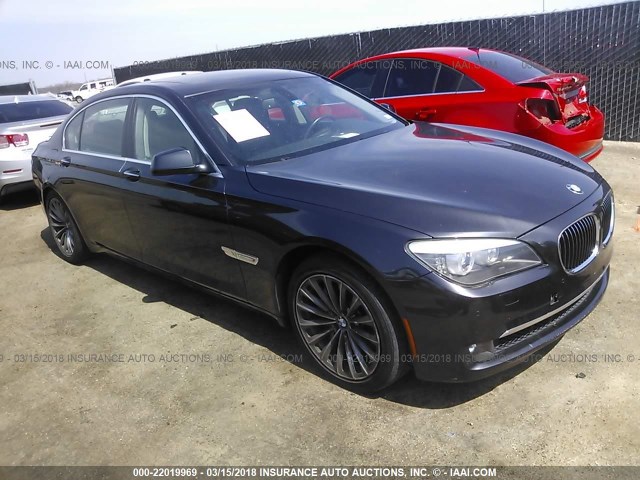 WBAKB4C50BC574520 - 2011 BMW 740 LI GRAY photo 1