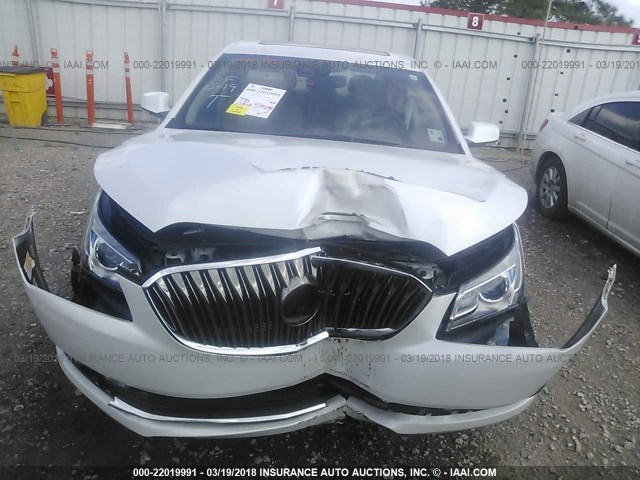 1G4GF5G30FF239947 - 2015 BUICK LACROSSE PREMIUM WHITE photo 6