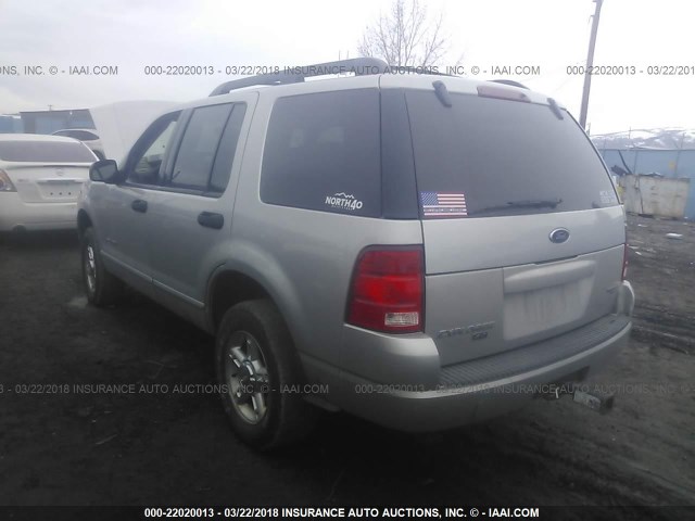 1FMZU73E05ZA17777 - 2005 FORD EXPLORER XLT/XLT SPORT/NBX SILVER photo 3