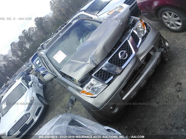 5N1AR18U27C606377 - 2007 NISSAN PATHFINDER LE/SE/XE Champagne photo 1