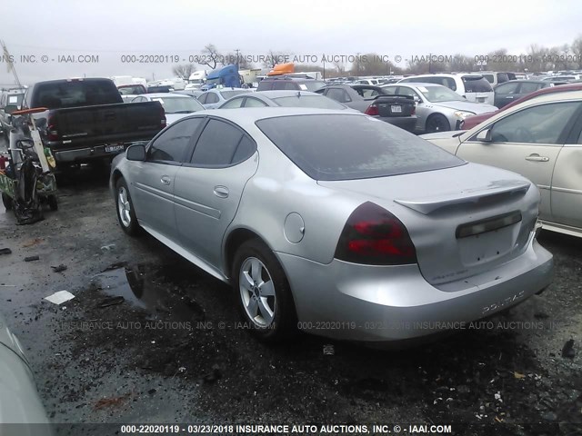 2G2WP552361274503 - 2006 PONTIAC GRAND PRIX SILVER photo 3