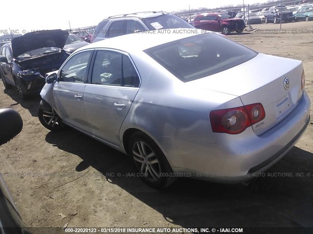 3VWRG81K06M729328 - 2006 VOLKSWAGEN JETTA 2.5 SILVER photo 3