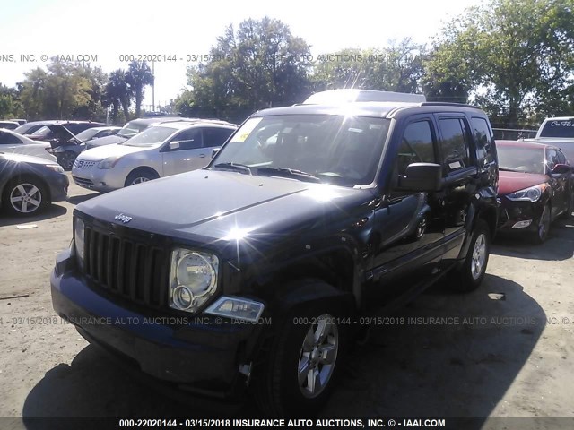 1C4PJLAKXCW213908 - 2012 JEEP LIBERTY SPORT BLUE photo 6