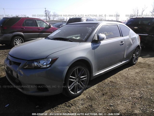 JTKJF5C76D3057972 - 2013 TOYOTA SCION TC 灰色 照片 2