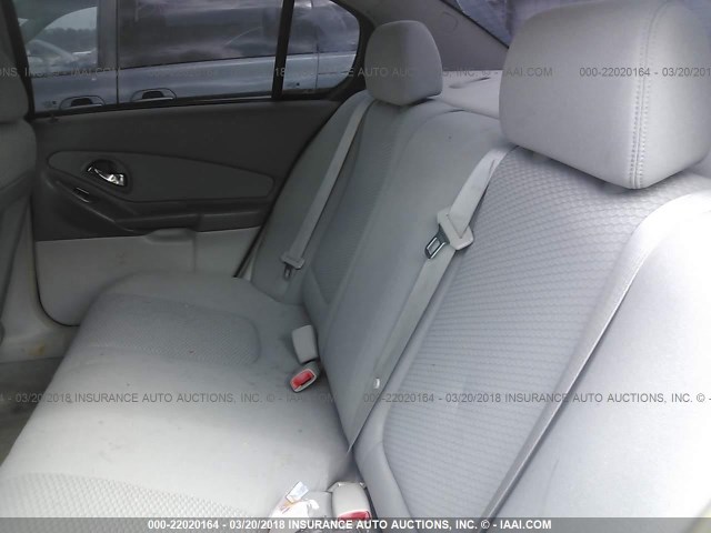 1G1ZS51F96F109072 - 2006 CHEVROLET MALIBU LS თეთრი ფოტო 8