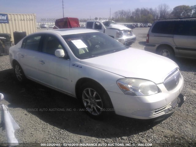 1G4HD57277U150925 - 2007 BUICK LUCERNE CXL WHITE photo 1