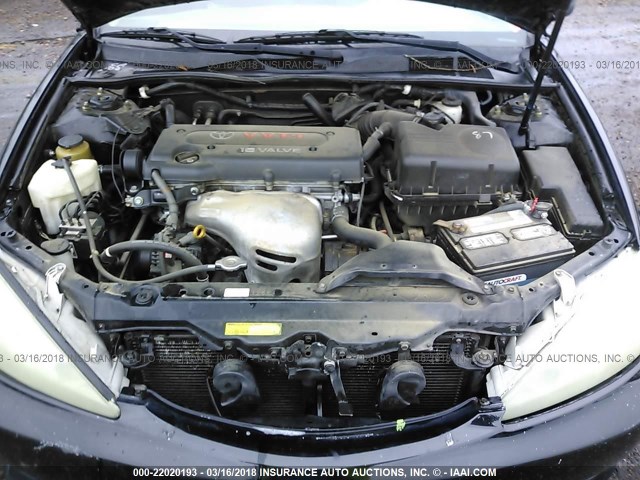 4T1BE32K05U432724 - 2005 TOYOTA CAMRY LE/XLE/SE 黑色 照片 10