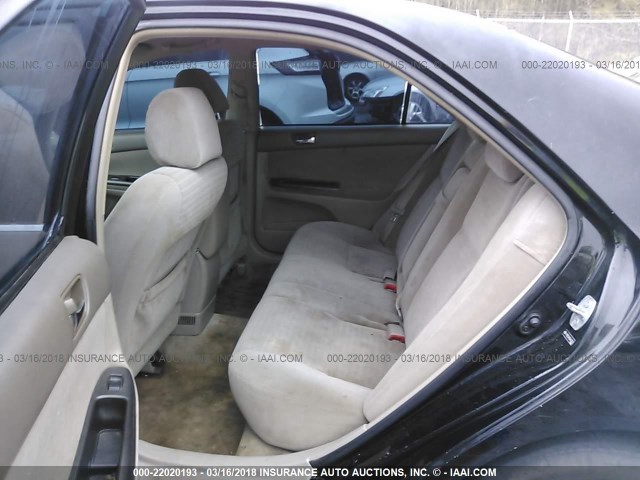 4T1BE32K05U432724 - 2005 TOYOTA CAMRY LE/XLE/SE 黑色 照片 8