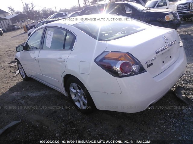 1N4AL21EX7C174108 - 2007 NISSAN ALTIMA 2.5/2.5S WHITE photo 3