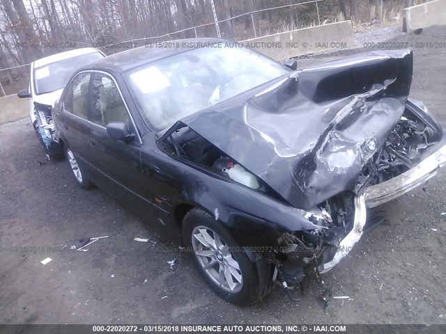 WBADT43493G031948 - 2003 BMW 525 I AUTOMATIC BLACK photo 1