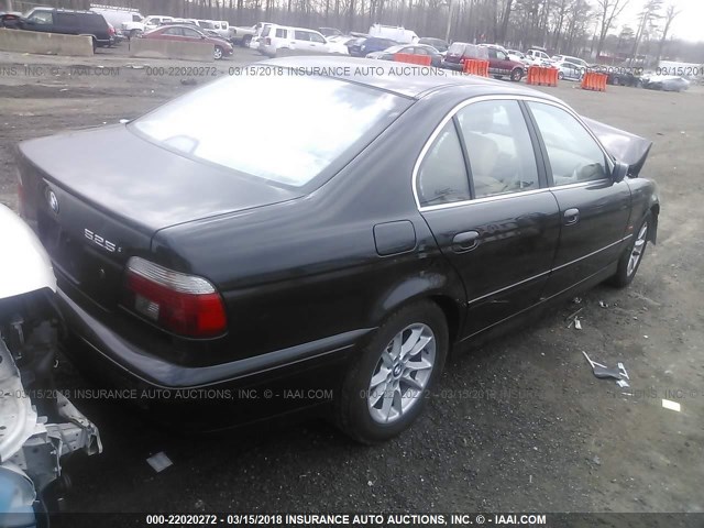 WBADT43493G031948 - 2003 BMW 525 I AUTOMATIC BLACK photo 4