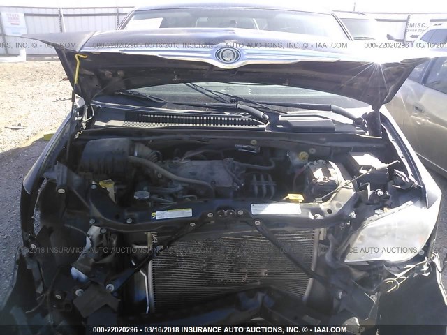 2A4RR4DE7AR213961 - 2010 CHRYSLER TOWN & COUNTRY LX BLACK photo 10