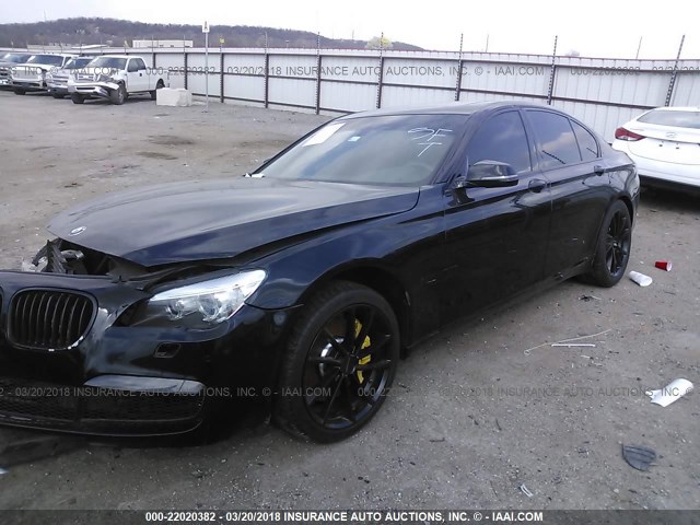 WBAYA8C53ED228237 - 2014 BMW 750 I BLACK photo 2