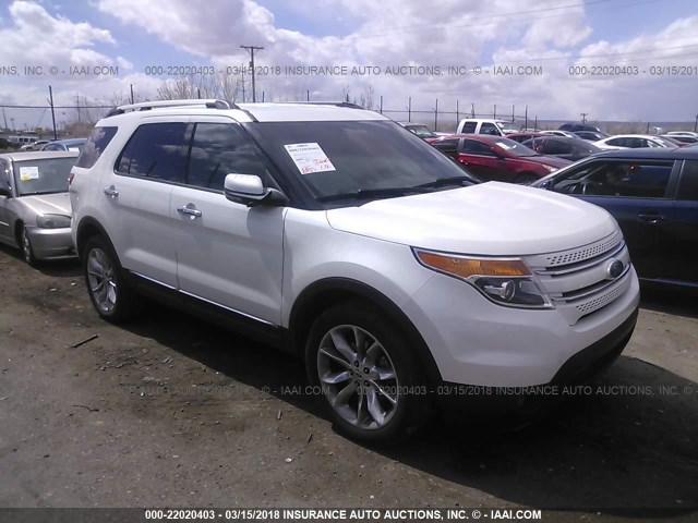 1FMHK8F89BGA15868 - 2011 FORD EXPLORER LIMITED 白色 照片 3