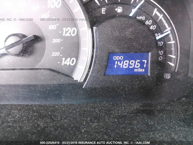 4T1BF1FK6CU049198 - 2012 TOYOTA CAMRY SE/LE/XLE GRAY photo 7