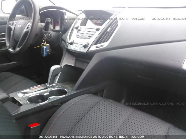 2GKALMEK3F6362292 - 2015 GMC TERRAIN SLE Dark Blue photo 5