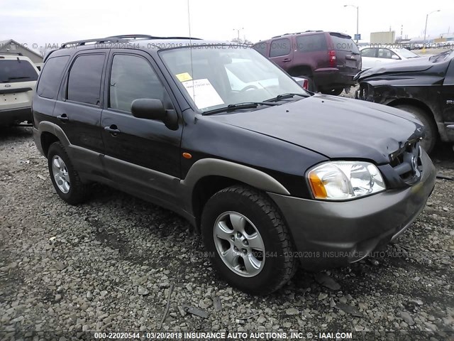 4F2CZ96124KM14933 - 2004 MAZDA TRIBUTE ES BLACK photo 1