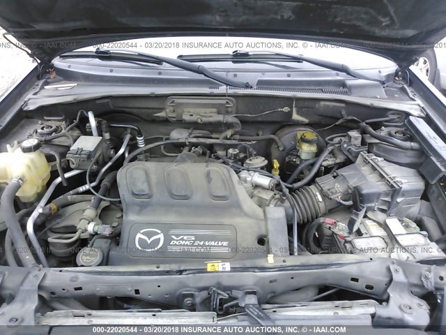 4F2CZ96124KM14933 - 2004 MAZDA TRIBUTE ES 黑色 照片 10