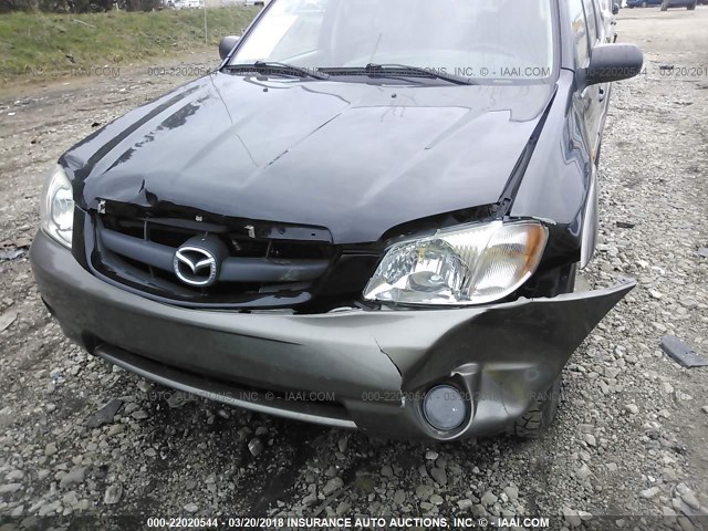 4F2CZ96124KM14933 - 2004 MAZDA TRIBUTE ES 黑色 照片 6