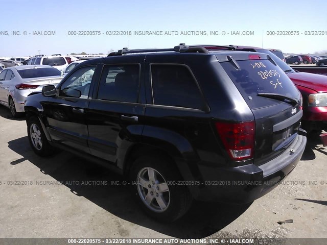 1J4GS48K55C539185 - 2005 JEEP GRAND CHEROKEE LAREDO/COLUMBIA/FREEDOM 黑色 照片 3
