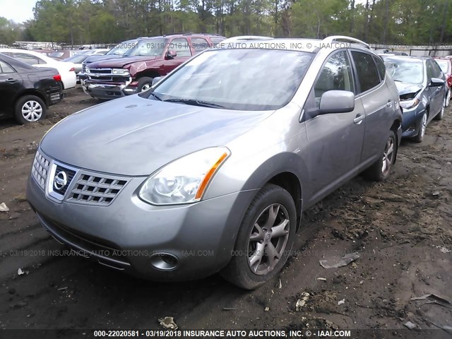 JN8AS58T89W053179 - 2009 NISSAN ROGUE S/SL GRAY photo 2