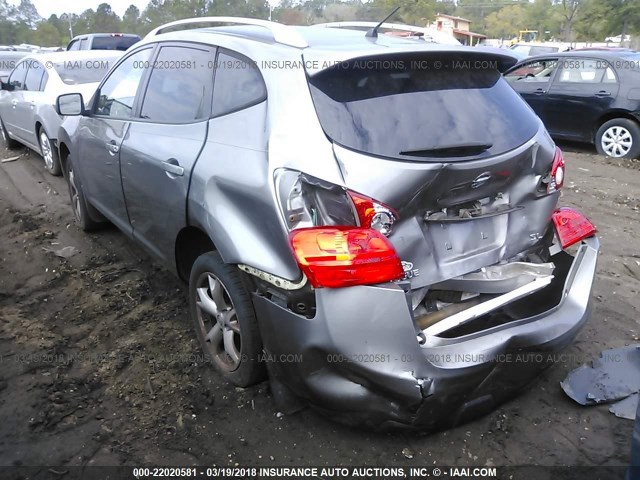 JN8AS58T89W053179 - 2009 NISSAN ROGUE S/SL GRAY photo 3