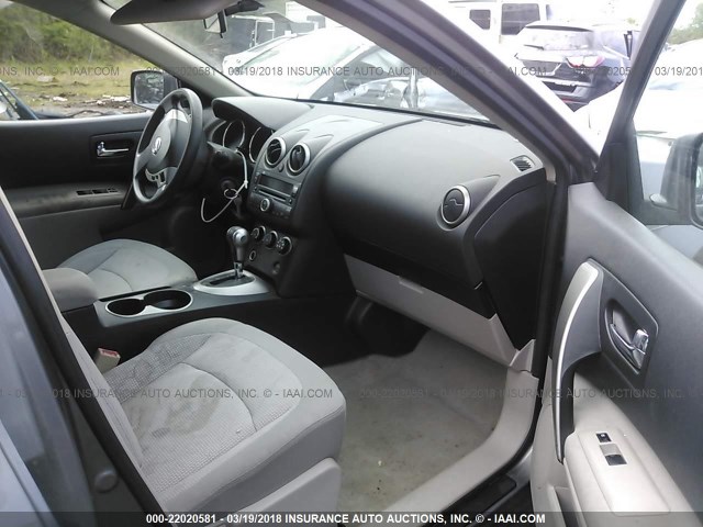 JN8AS58T89W053179 - 2009 NISSAN ROGUE S/SL GRAY photo 5