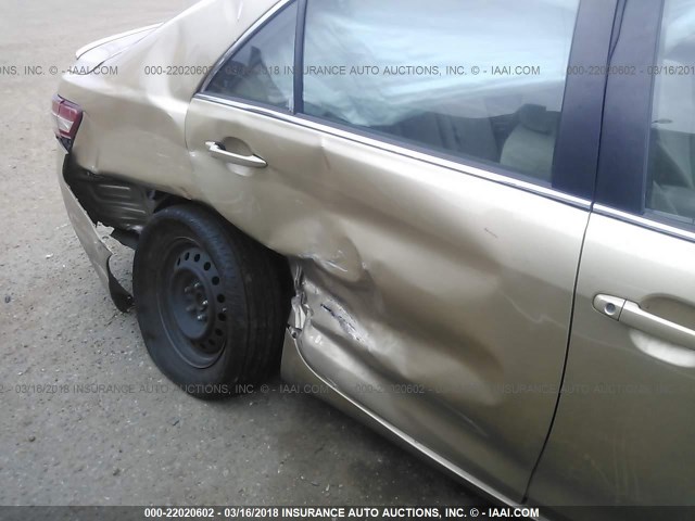 4T1BF3EK0AU079534 - 2010 TOYOTA CAMRY SE/LE/XLE GOLD photo 6