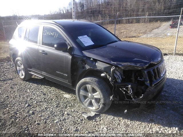 1C4NJDBBXHD173554 - 2017 JEEP COMPASS SPORT GRAY photo 1