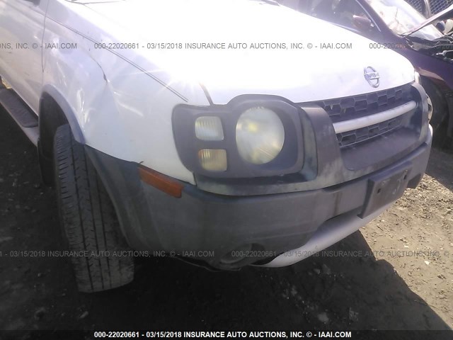 5N1ED28Y42C524409 - 2002 NISSAN XTERRA XE/SE WHITE photo 6