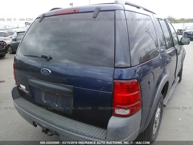 1FMZU62K04UB18976 - 2004 FORD EXPLORER XLS/XLS SPORT BLUE photo 4