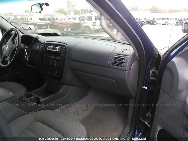 1FMZU62K04UB18976 - 2004 FORD EXPLORER XLS/XLS SPORT BLUE photo 5