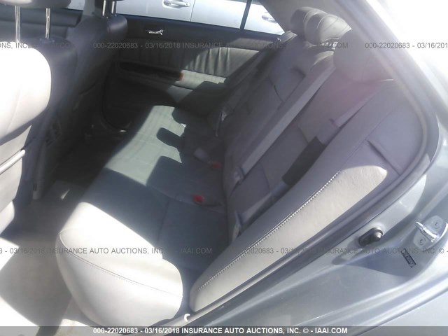4T1BF30K25U594340 - 2005 TOYOTA CAMRY LE/XLE/SE ვერცხლისფერი ფოტო 8