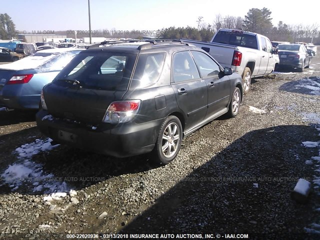 JF1GG63657H816541 - 2007 SUBARU IMPREZA OUTBACK SPORT/OUTBACK SPC GRAY photo 4