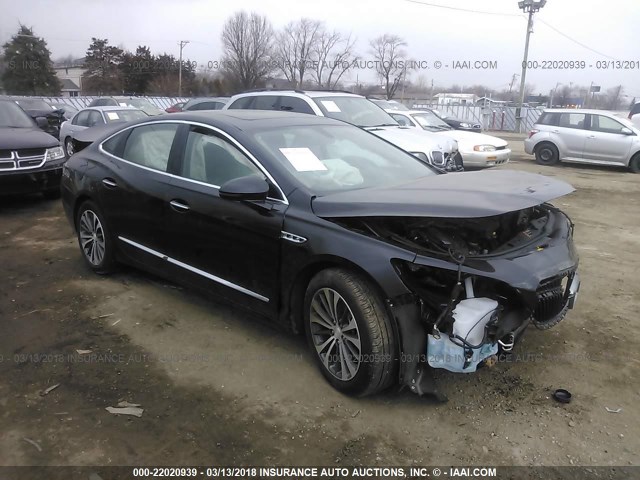 1G4ZP5SS4HU170232 - 2017 BUICK LACROSSE ESSENCE BLACK photo 1