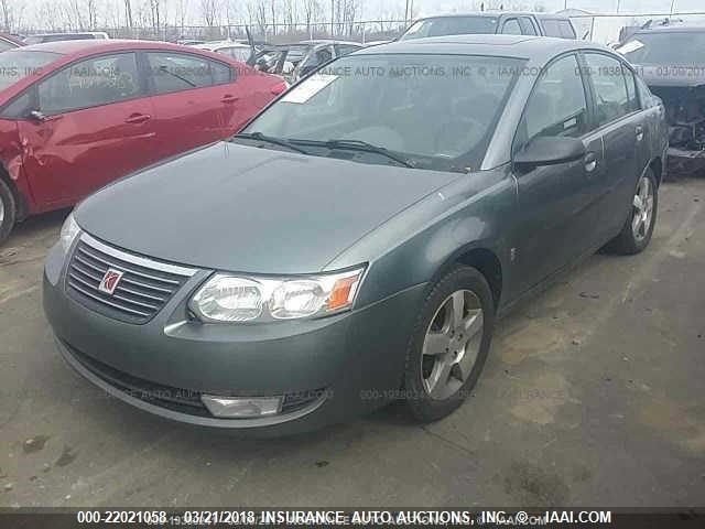 1G8AK55BX7Z138750 - 2007 SATURN ION LEVEL 3 GRAY photo 2