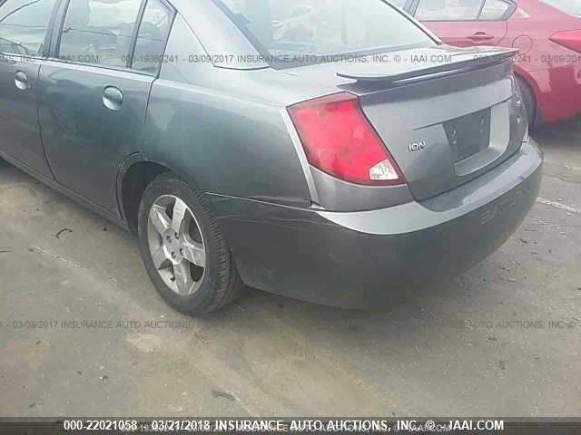1G8AK55BX7Z138750 - 2007 SATURN ION LEVEL 3 GRAY photo 6