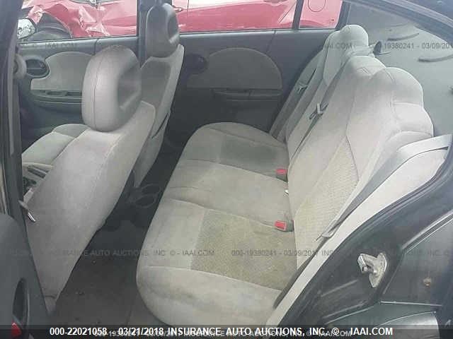 1G8AK55BX7Z138750 - 2007 SATURN ION LEVEL 3 GRAY photo 8
