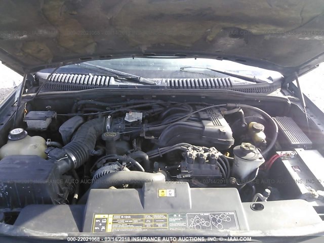 1FMZU73KX3UB68688 - 2003 FORD EXPLORER XLT/XLT SPORT/NBX მუქი ლურჯი ფოტო 10