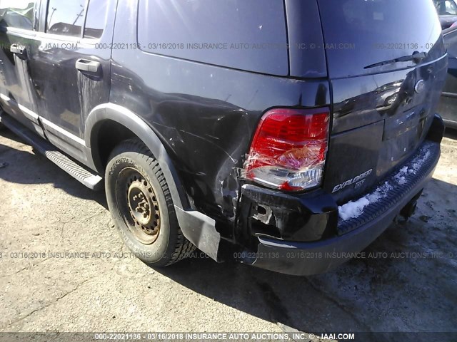 1FMZU73K93UB62476 - 2003 FORD EXPLORER XLT/XLT SPORT/NBX BLACK photo 6